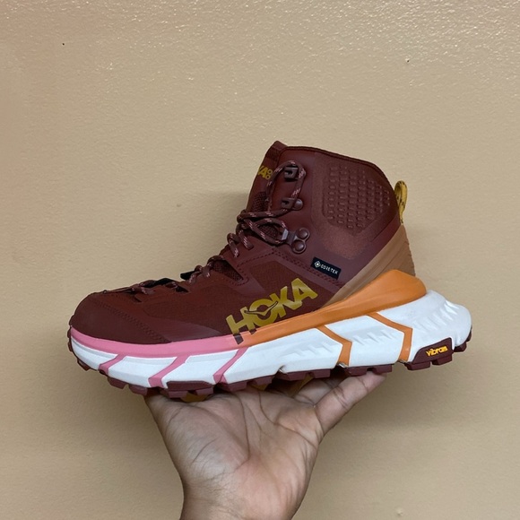 HOKA ONE ONE Womens TenNine GORE-TEX Hiking Boots “Elderberry / Coastal - Picture 6 of 17